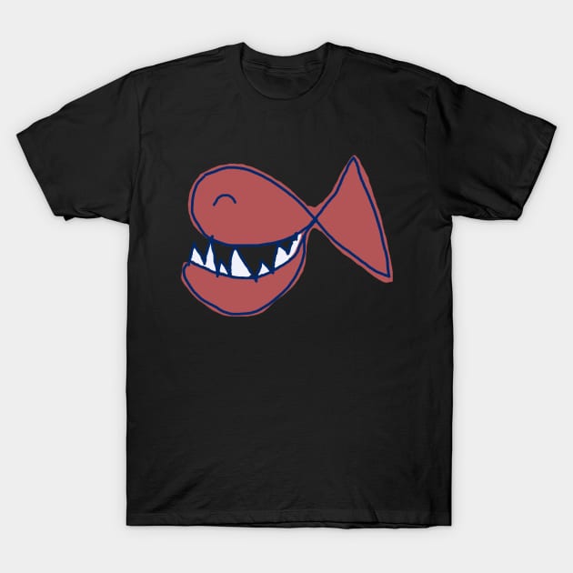 SMILING FISH T-Shirt by NYWA-ART-PROJECT